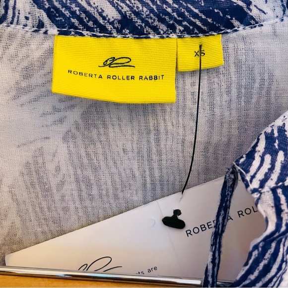 NEW ROBERTA ROLLER RABBIT Palm Pink Ombre Long Kurta Swim Cover Up Size XS - Picture 11 of 12